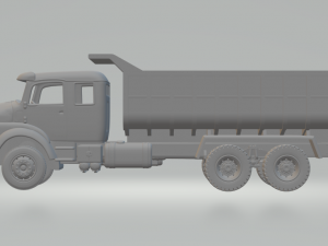 Mercedes benz 1519 dumper 3D Print Model
