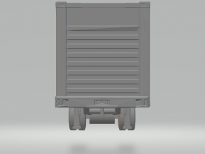 Trailer contanier 53ft 3D-printmodel