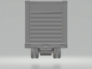 Trailer contanier 53ft 3D Print Model