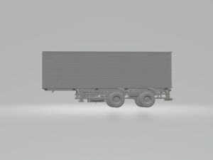 Trailer box brazil 3D Baskı Modeli