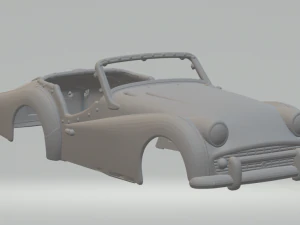 Triumph TR3B 1962 3D printmodel