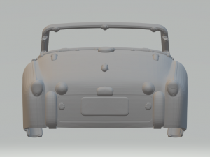 Triumph TR3B 1962 Modelo de Impressão 3D