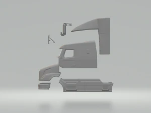 Volvo VAH 630 cabin 3D Print Model