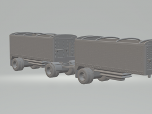Trailer double wilson v3 3Dプリントモデル
