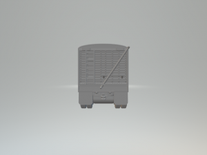 Trailer double wilson v4 closed 3D-printmodel