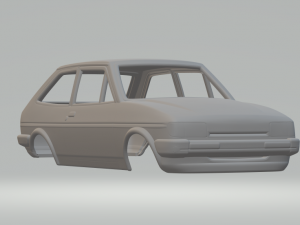 Fiesta mk2 hatch 3D-printmodel