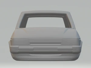 Fiesta mk2 hatch 3D Print Model
