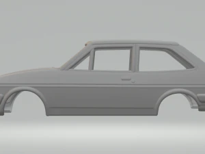 Fiesta mk2 hatch 3D Print Model