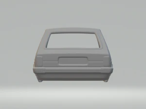 Fiesta mk2 hatch 3D Print Model