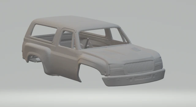 Chevrolet blazer custom 3D Print Model .c4d .max .obj .3ds .fbx .stl .blend