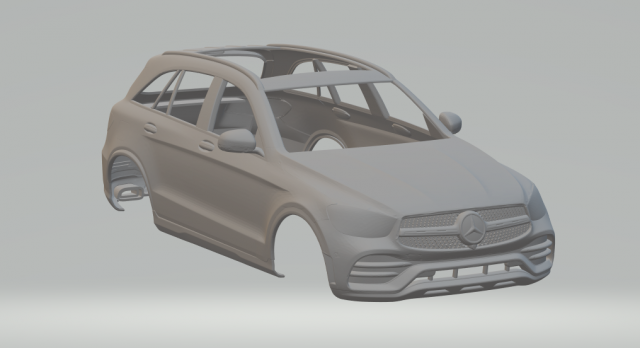 Mercedes-Benz Classe GLC Modèles 3D en vedette .c4d .max .obj .3ds .fbx .stl .blend 