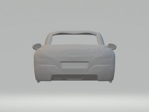 PEUGEOT rcz 3Dプリントモデル
