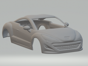 PEUGEOT rcz 3D 프린트 모델
