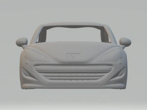 PEUGEOT rcz 3D Print Model