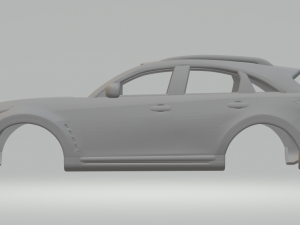Infiniti fx 50 2008 3D Baskı Modeli