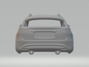 Infiniti fx 50 2008 3D Baskı Modeli