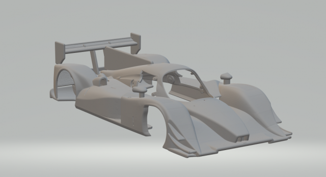 2011 Lola B11-80 3D Принт Модель .c4d .max .obj .3ds .fbx .stl .blend 