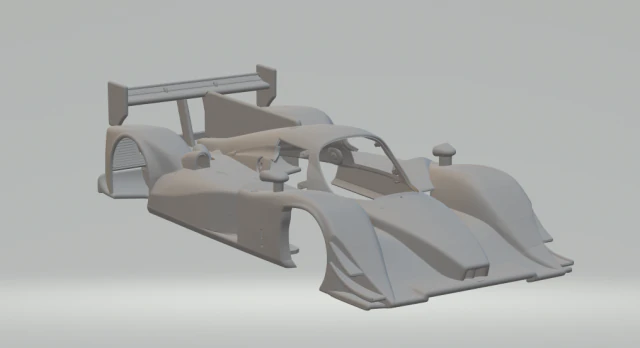 2011 Lola B11-80 3D Print Model .c4d .max .obj .3ds .fbx .stl .blend