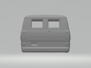 E-series Mk2 Econoline Club Wagon 1971 3D printmodel