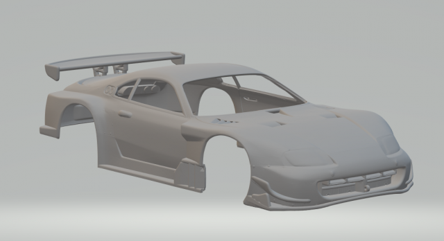 TOYOTA SUPRA JGTC RACE SPEC 3D Baskı Modeli .c4d .max .obj .3ds .fbx .stl .blend 
