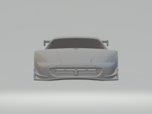 TOYOTA SUPRA JGTC RACE SPEC 3D Baskı Modeli