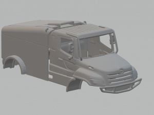 Hino truck rally dakar Modelo de Impressão 3D