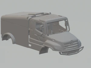 Hino vrachtwagenrally dakar 3D printmodel