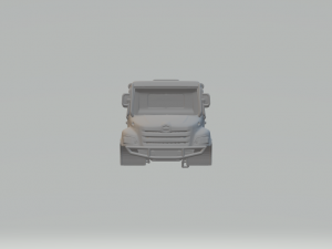 Hino truck rally dakar 3D-Druckmodell