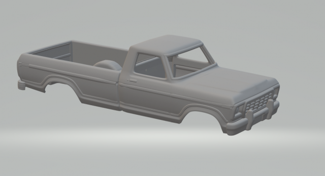Hino truck rally dakar Modello di stampa 3D .c4d .max .obj .3ds .fbx .stl .blend 