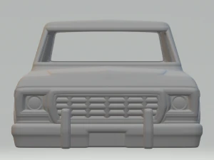Hino truck rally dakar 3D Print Model