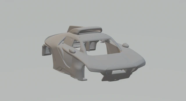 Audi RS Q e-tron 3D Print Model .c4d .max .obj .3ds .fbx .stl .blend 
