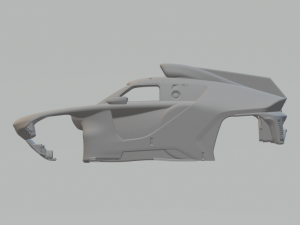 Audi RS Q e-tron 3D Baskı Modeli