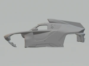 Audi RS Q e-tron 3D Print Model