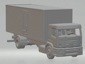 Volkswagen Constellation vrachtwagenbak 3D printmodel