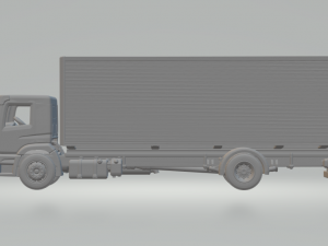 Volkswagen Constellation truck box 3D 打印模型