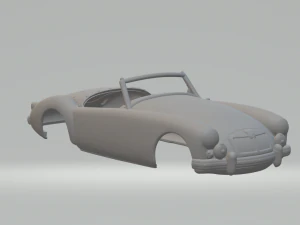 MG MGA Roadster 3D printmodel