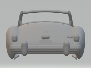 MG MGA Roadster Model Cetak 3D