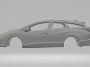 Honda civic tourer 3D Print Model