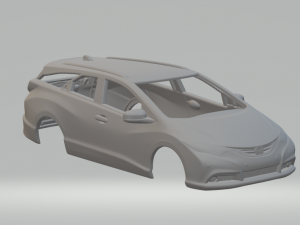 Honda civic tourer 3D-Druckmodell