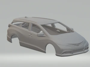 Honda Civic-tourer 3D printmodel