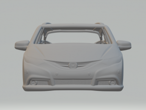 Honda civic tourer 3Dプリントモデル