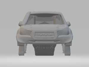 Toyota hilux rally dakar 2020 Model do druku 3D