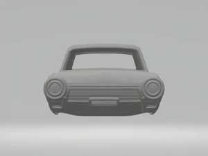 Chrysler Turbine 3D Print Model