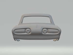Chrysler Turbine 3D Принт Модель