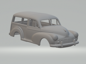 MORRIS MINOR TRAVELER 3Dプリントモデル