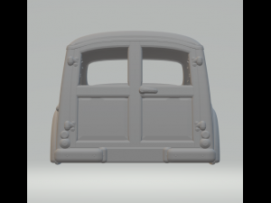 MORRIS MINOR TRAVELER 3D 프린트 모델