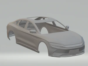 BYD Han EV 3D Print Model