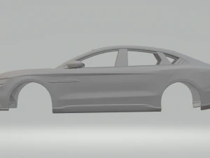 बीवाईडी हान ईवी 3D प्रिंट मॉडल