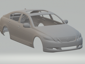 Lexus GS 2007 - 2012 3D Print Model