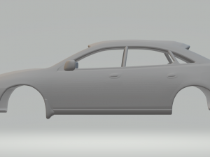 Mazda 323 f 1994 3D Print Model